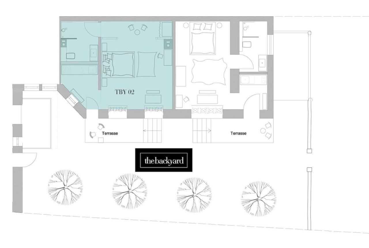 Exklusive Designferienwohnung The Backyard Tby 02 Trier Eksteriør billede